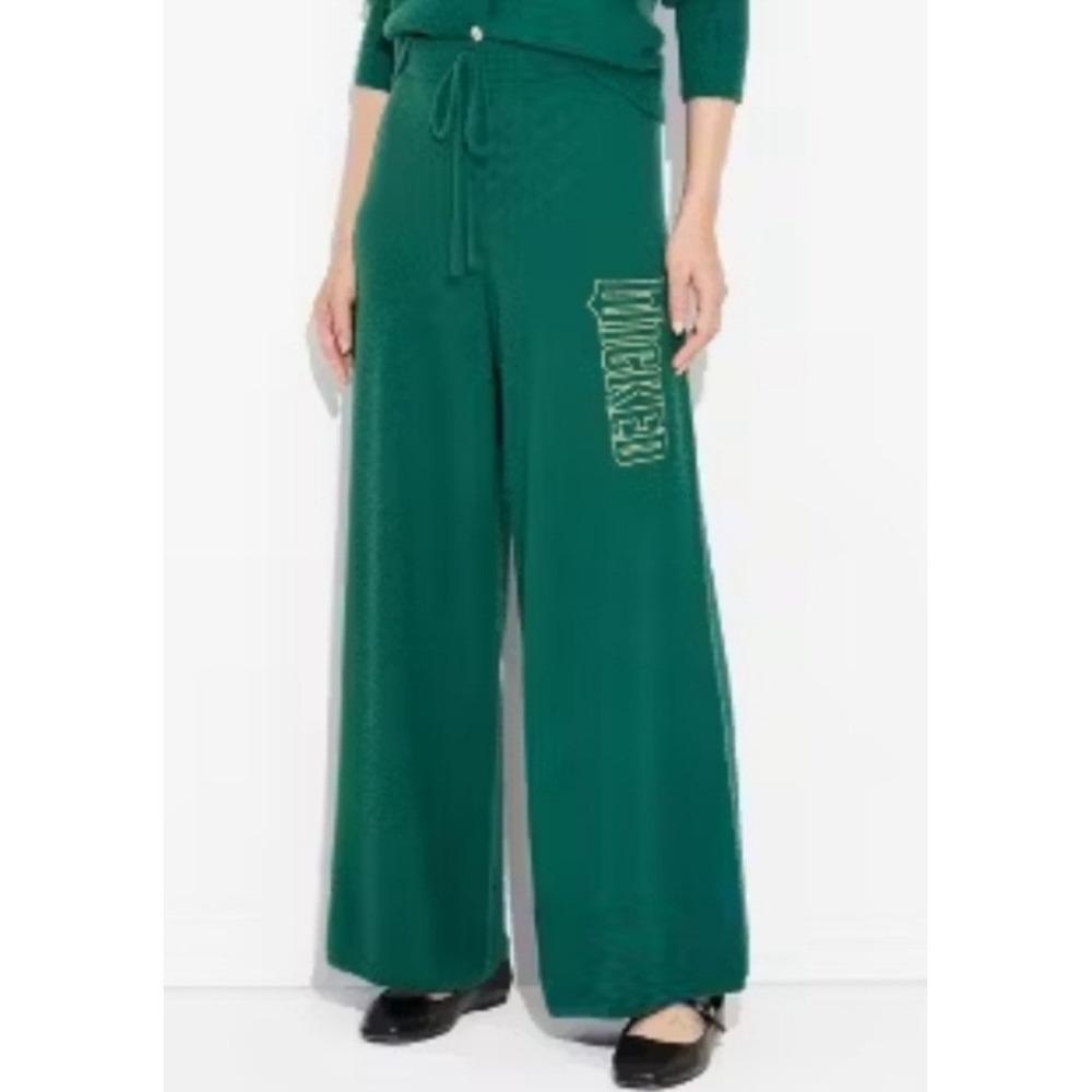 Wicked Paul Tazewell for Target Green Wide Leg Lounge Pants Graphic Small SM